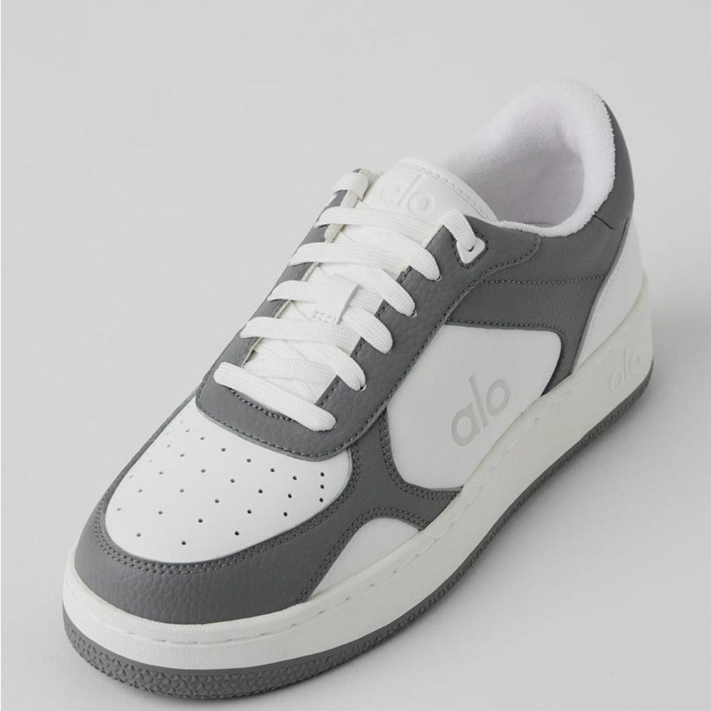 ALO GRAY AND WHITE SNEAKERS